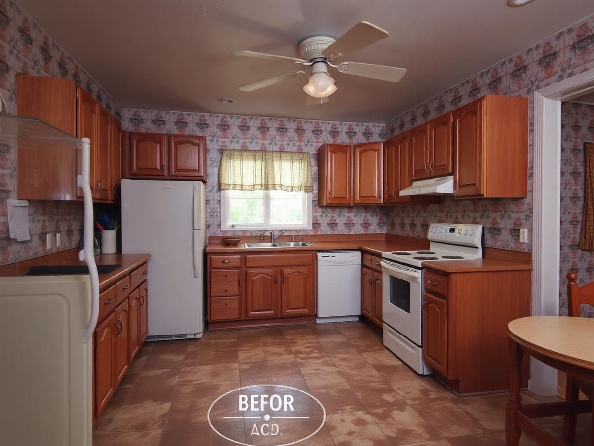 Kitchen — Bethesda before